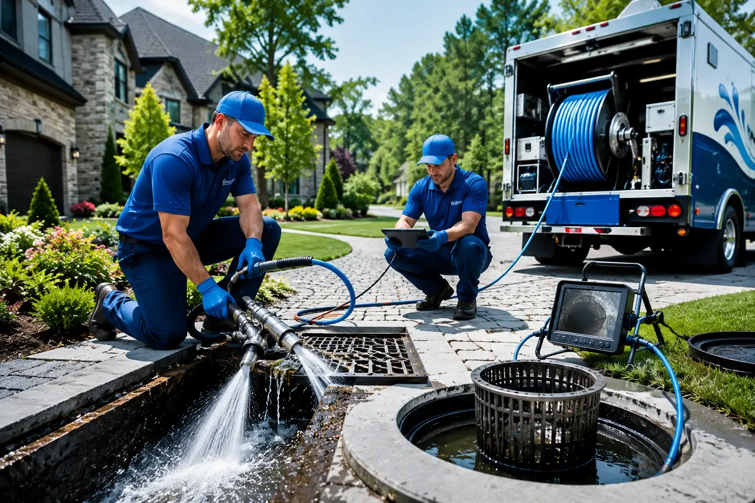 Local outdoor drain cleaning professionals in Bergenfield, NJ
