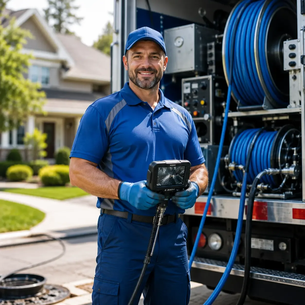 Local outdoor drain cleaning specialists in Bergenfield, NJ